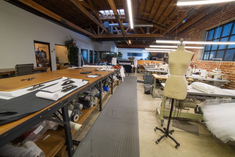 Small batch fashion production studio
