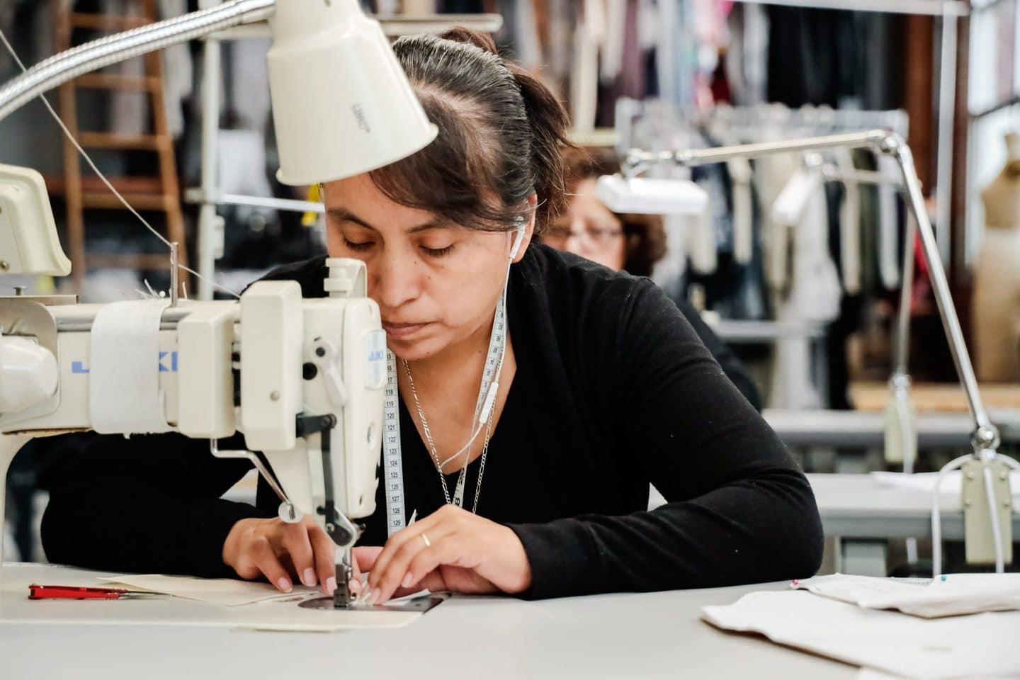 Los Angeles clothing manufacturer sewing bespoke clothing
