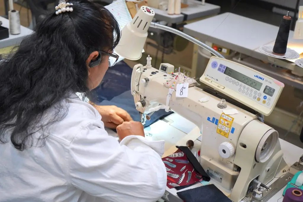 producing a luxury fashion brand collection