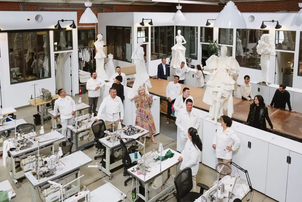 TEG apparel manufacturing services for emerging designers